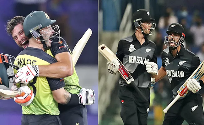 T20 World Cup 2021: Many Similarities In Two Semi Finals, New Zealand And Australia Won By Same Margin - Sakshi