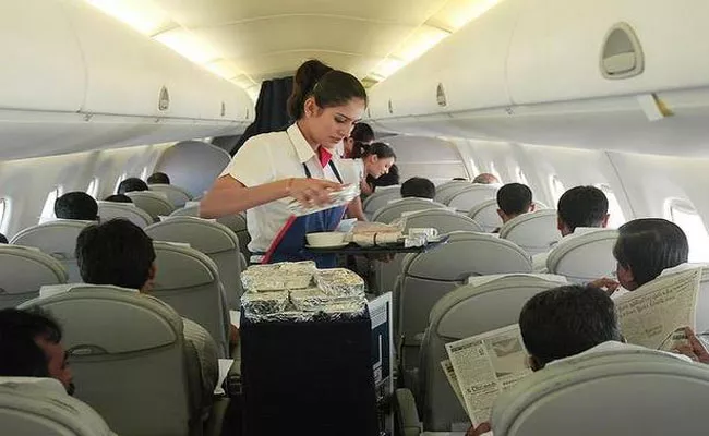 Food services will continue on flights - Sakshi