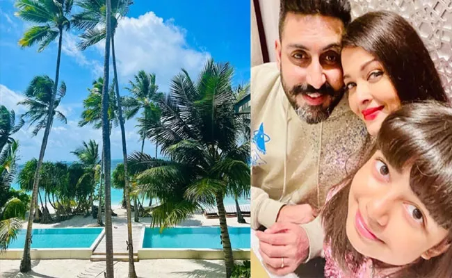 Aaradhya Birthday Celebrating In Maldives - Sakshi