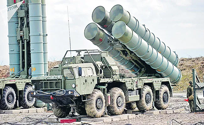 Russia starts delivery of S-400 missile systems to India - Sakshi