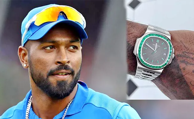 Hardik Pandya Clarifies on 2 Luxury Wrist Watches Price After Customs Row - Sakshi