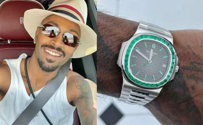 Hardik Pandya Luxury Watches Worth INR 5 Crore Seized Says Report - Sakshi