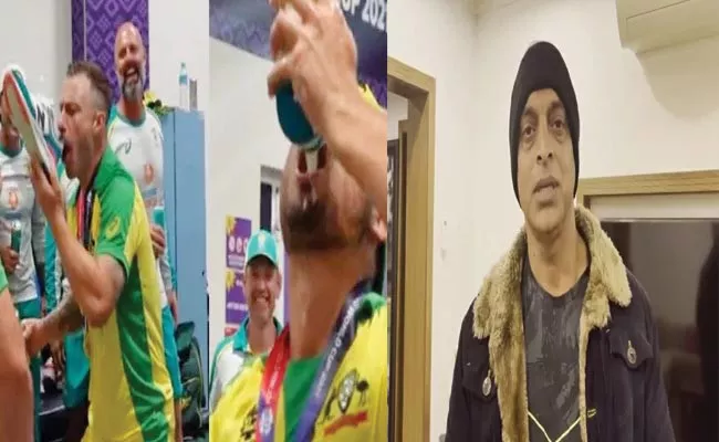 T20 WC 2021: Shoaib Akhtar On Australia Way of Celebration Little Disgusting - Sakshi