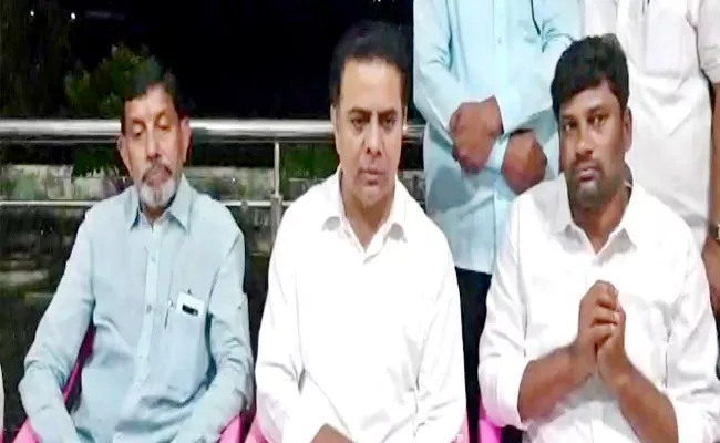 KTR Heated Comments On Bandi Sanjay Over Paddy Procurement  - Sakshi