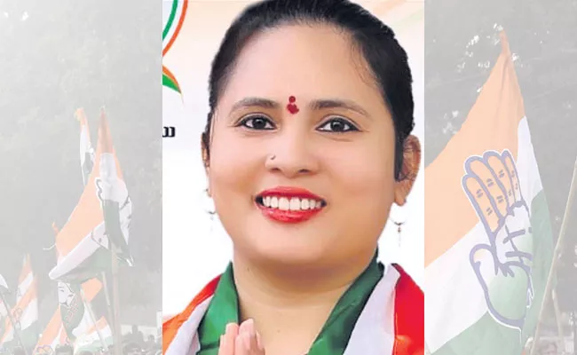 Kavitha Mahesh Appointed Mahila Congress Hyderabad President - Sakshi