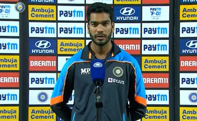 Venkatesh Iyer Emotional Speech After Debut For Team India Vs NZ T20Is - Sakshi