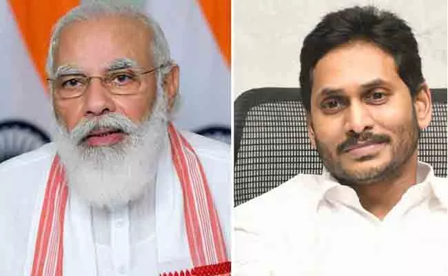 PM Narendra Modi Phone Call AP CM YS Jagan Over Flood Situation - Sakshi