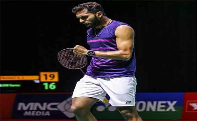 Indonesia Masters: HS Prannoy Shocks Olympic Champion Viktor Axelsen - Sakshi