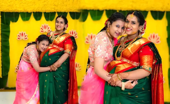 Actor Uttej Daughter Chetana Baby Shower Photos Goes Viral - Sakshi