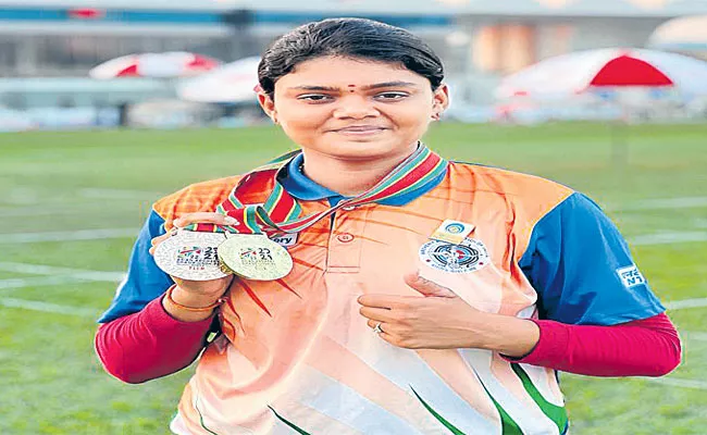 Asian Archery Championships: Jyothi Surekha Vennam Downs Mighty Koreans Twice To Win Individual Gold - Sakshi