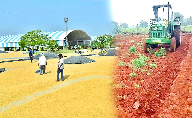 Photo Story: Farmers Struggle Khammam, Paddy Procurement Siddipet - Sakshi