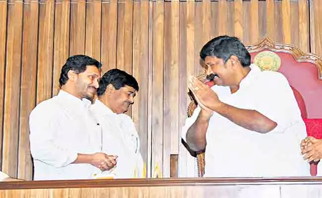 Moshen Raju Elected As AP Council Chairman Unanimously - Sakshi