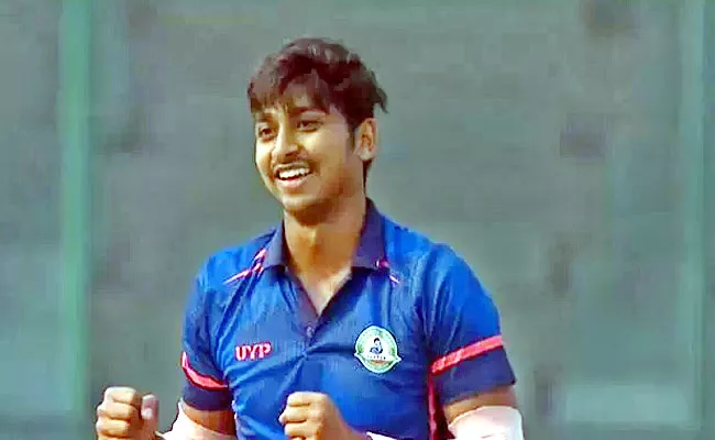 Syed Mushtaq Ali T20: Darshan Nalkande Picks 4 Wkts 4 Balls Semi-Final - Sakshi