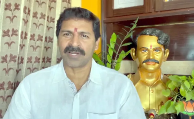 BJP Leader Vangaveeti Ranga Sensational Comments On Chandrababu - Sakshi