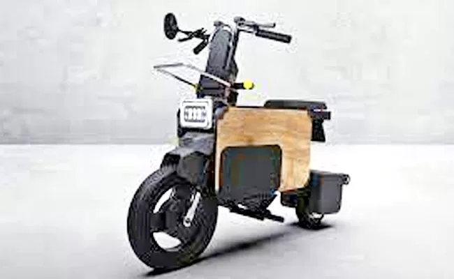 This Japanese Motor bike Can Be Fold Under Office Table - Sakshi