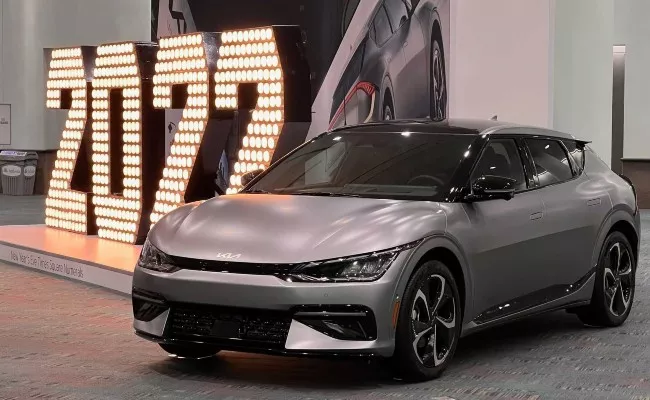 See Kia EV6 At The 2021 Los Angeles Auto Show - Sakshi