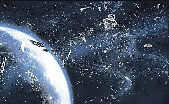 Space debris problem is getting dangerous - Sakshi