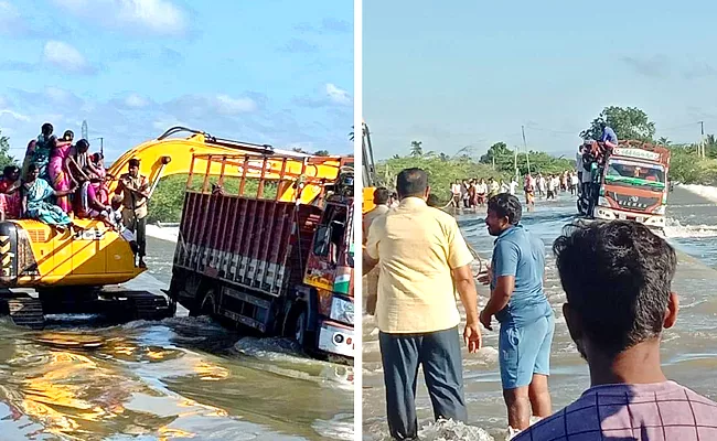 Rescue Operation in Penna River Anantapuram - Sakshi