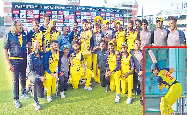 Tamil Nadu win 3rd Syed Mushtaq Ali Trophy - Sakshi