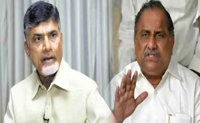 Mudragada Padmanabam Mocks Over Chandrababu Naidu Breakdown Episode - Sakshi