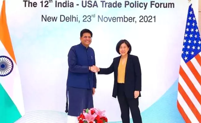 USIBC Said That Regular India US engagements under TPF will boost trade - Sakshi