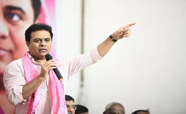 Telangana: KTR Speech Over Cultivation Of Saffron - Sakshi