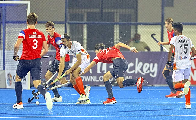 Hockey Mens Junior World Cup 2021: India lose a thriller against France - Sakshi