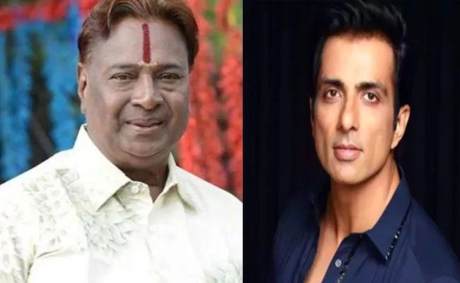 Sonu Sood Help To Shiva Shankar Master - Sakshi