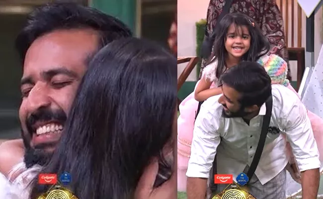 Bigg Boss 5 Telugu: Anchor Ravi Wife And Daughter Entry In BB House - Sakshi