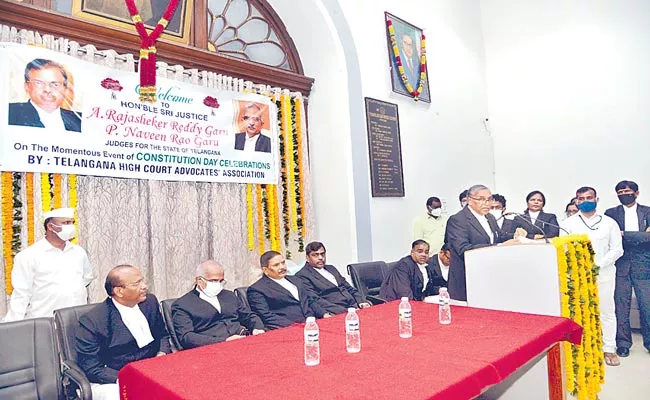 Constitutional Protection Day In The High Court Of Telangana - Sakshi