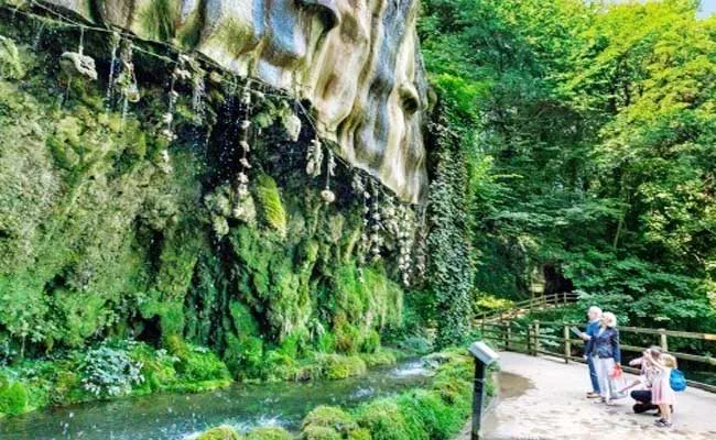 Mother Shiptons Cave This Spring Water Turning Things To Stone - Sakshi