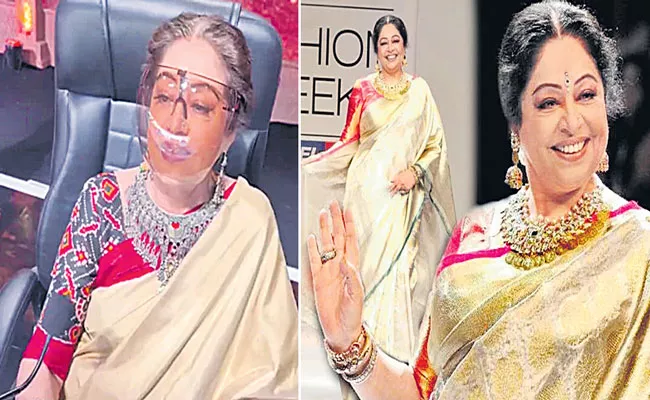 Kirron Kher Battling Cancer, Returns To Indias Got Talent Set As A Judge - Sakshi