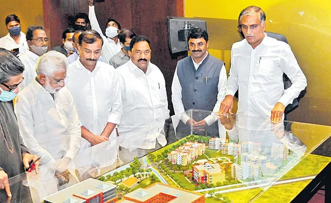 Telangana: Harish Rao Was Chief Guest At Hospital Logo Launch Event - Sakshi