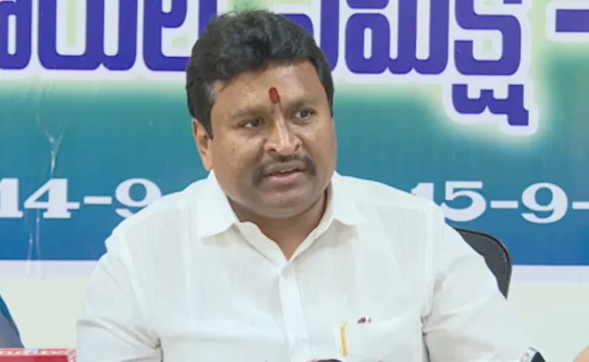 Minister Vellampalli Srinivas Comments On Chandrababu Over Temples In Amaravati - Sakshi