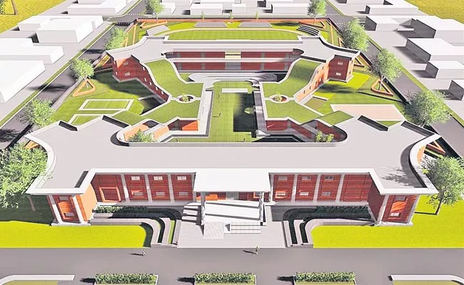 Integrated Designs for Government Buildings Government Of Andhra Pradesh - Sakshi