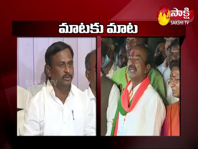 TRS Gellu Srinivas Yadav vs BJP Etela Rajender 