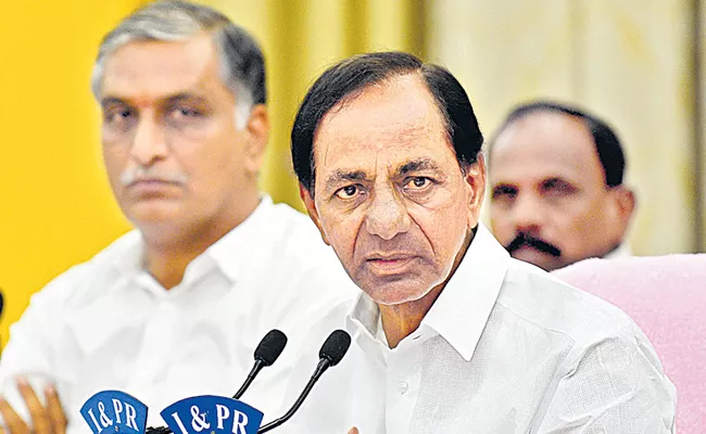 CM KCR Sensational Comments On Central Govt In Press Meet - Sakshi