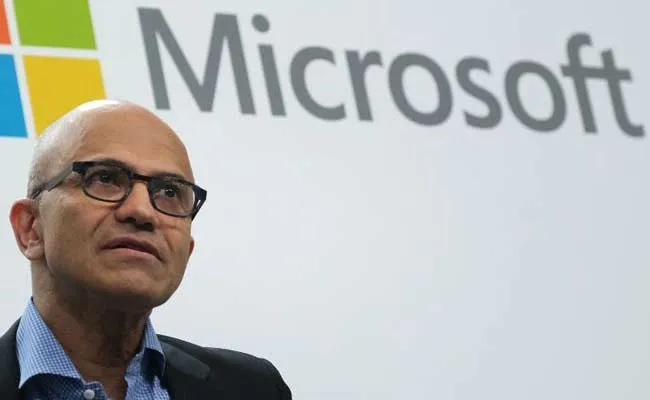 Satya Nadella Sold Half Of His Shares In Microsoft - Sakshi