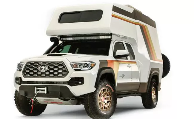 This Toyota pickup is a mini home on wheels and can go off roading too - Sakshi