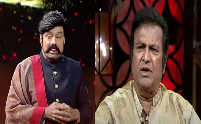 Mohan Babu Talk With Balakrishna In Unstoppable Talk Show In AHA - Sakshi