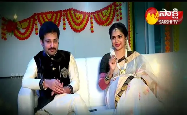 Shiva Balaji And His Wife Madhumitha Exclusive Interview With Sakshi Tv On Diwali