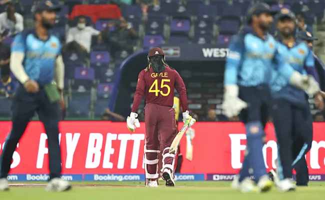 T20 WC 2021 WI Vs SL: Chris Gayle Bad Record In T20s Against Srilanka - Sakshi