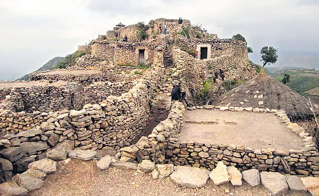 Ethiopias 900 Year Old Shonke Village On Top Of A Mountain - Sakshi