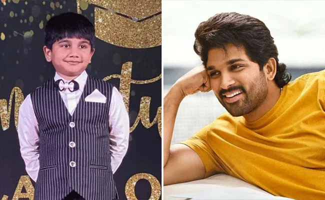 Allu Arjun Son Allu Ayaan Debut In Ghani Movie - Sakshi