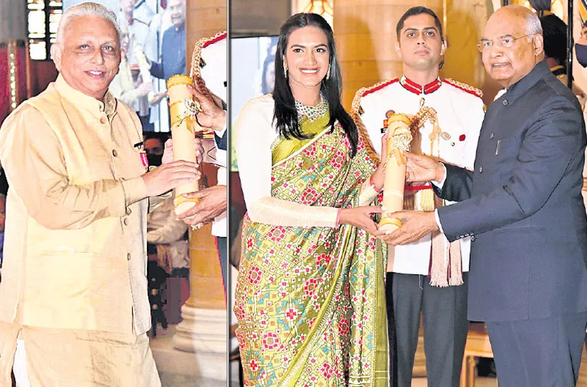 Padma Awards To Three People From Andhra Pradesh - Sakshi