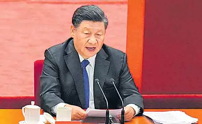 President Xi Eyes Another Term As Communist Party Sixth Plenary Session Begins - Sakshi