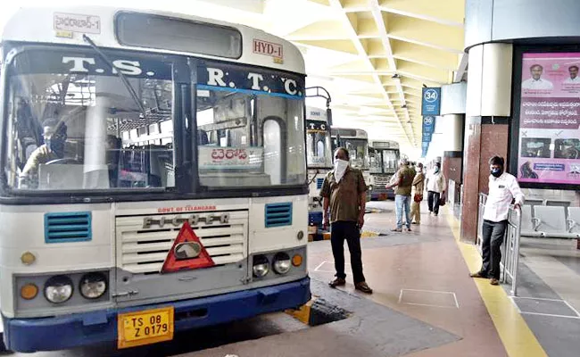 TSRTC Is Sset To Hike The Bus Fares - Sakshi