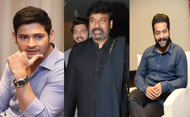 Chiranjeevi Mahesh Babu And Jr NTR Donates Rs 25 Lakhs To AP Flood Victims - Sakshi