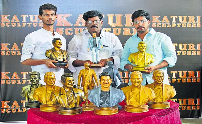 Tenali sculptors Design of miniature statues - Sakshi