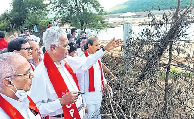 CPI Leader Raja Says Central to flood victims is irresponsibility - Sakshi